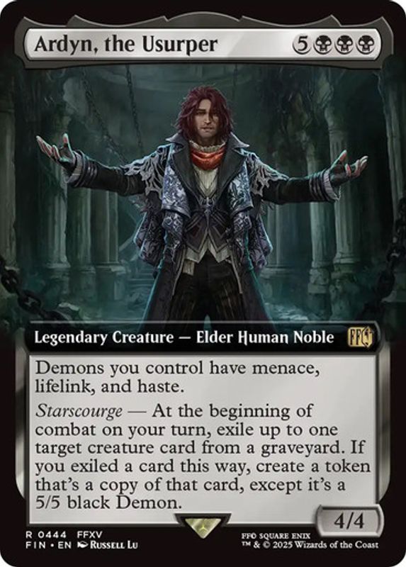 Ardyn, the Usurper (#444) (Extended Art) (Foil)